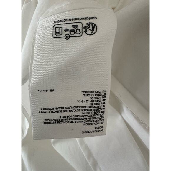 AMI Alexandre Mattiussi shirt dress pockets womens 40 NWT - Picture 9 of 11